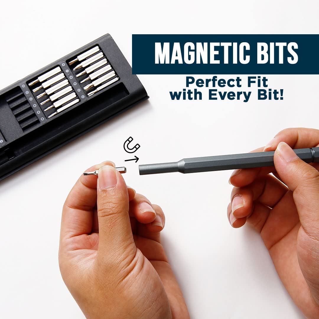 Make Your Daily Life Easy with 24 in 1 Magnetic Screwdriver Set