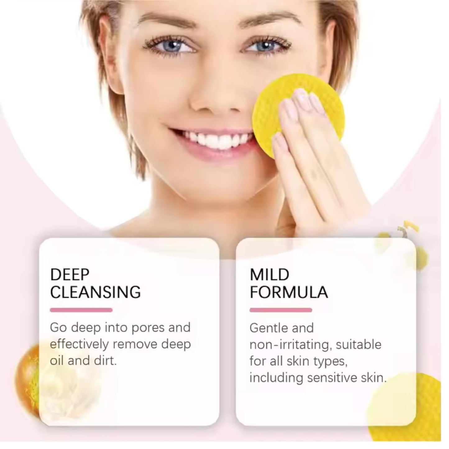 Turmeric Kojic Acid Pads - for leave your skin glowing and fresh.
