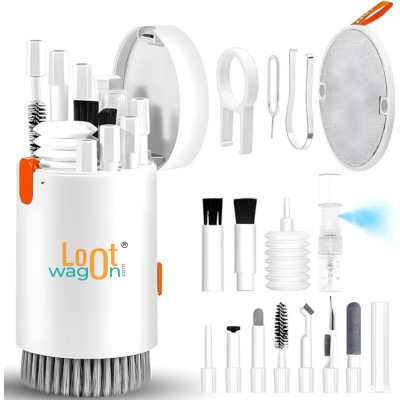 20 in 1 Multifunctional Cleaner Kit for Airpods, Keyboard, Earbuds, Camera, Cellphones specker.