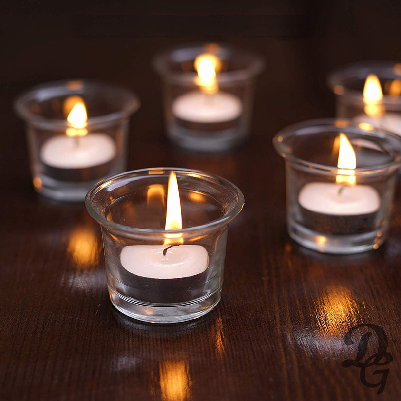 Wax Tealight Candles, 3-Hour Burn Time, Smokeless for Diwali and any occasion