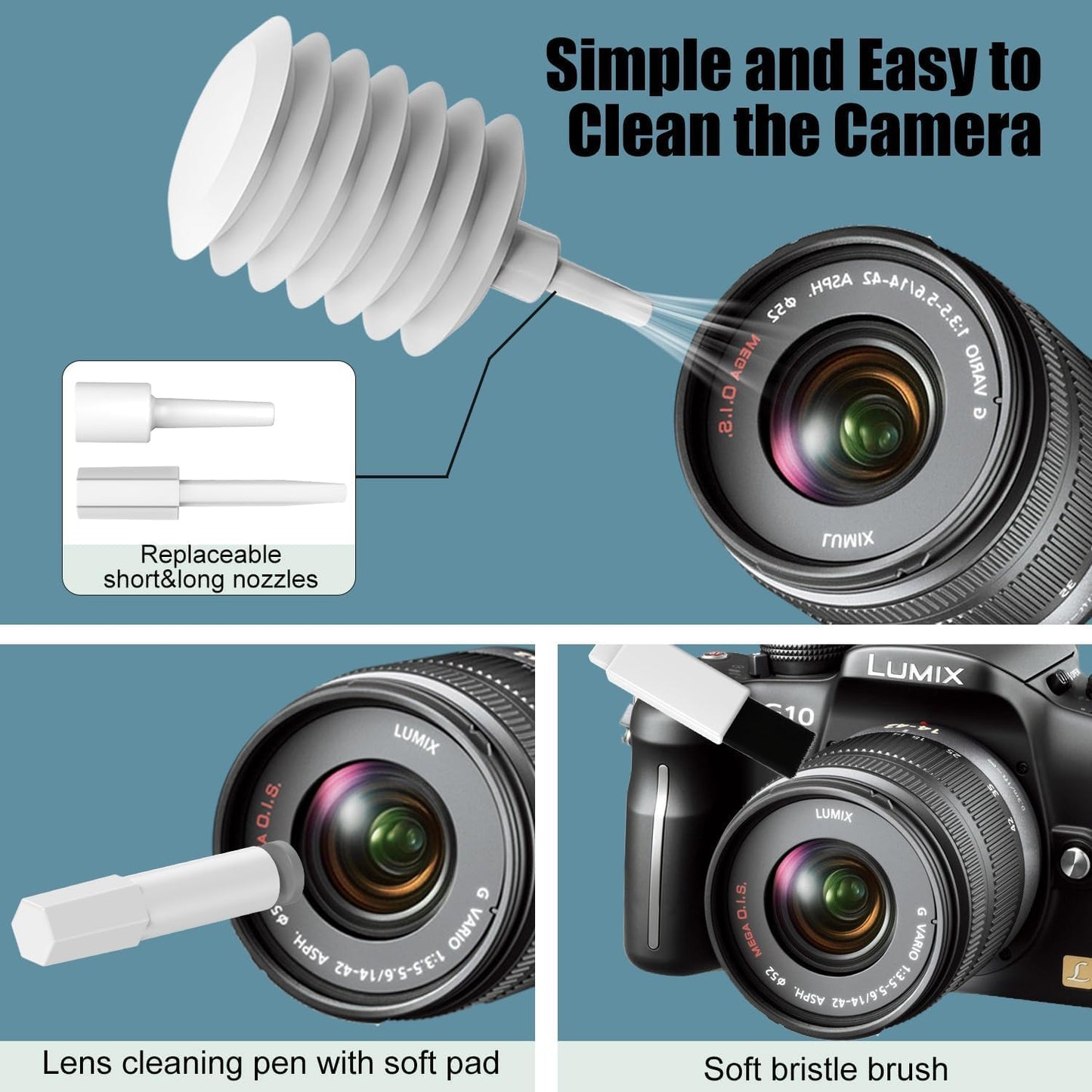 20 in 1 Multifunctional Cleaner Kit for Airpods, Keyboard, Earbuds, Camera, Cellphones specker.