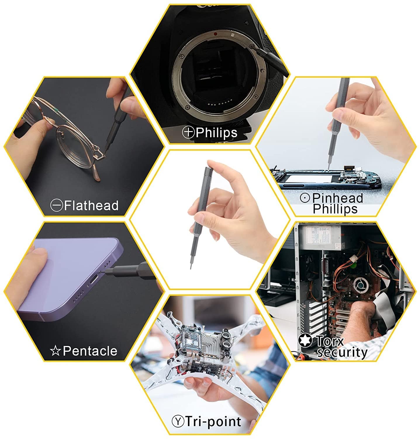Make Your Daily Life Easy with 24 in 1 Magnetic Screwdriver Set