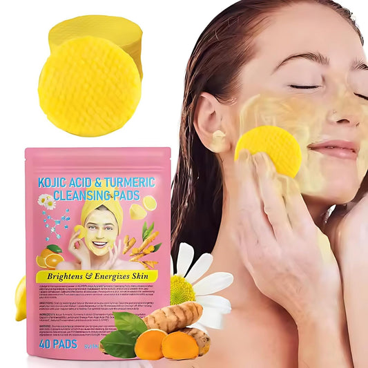 Turmeric Kojic Acid Pads - for leave your skin glowing and fresh.